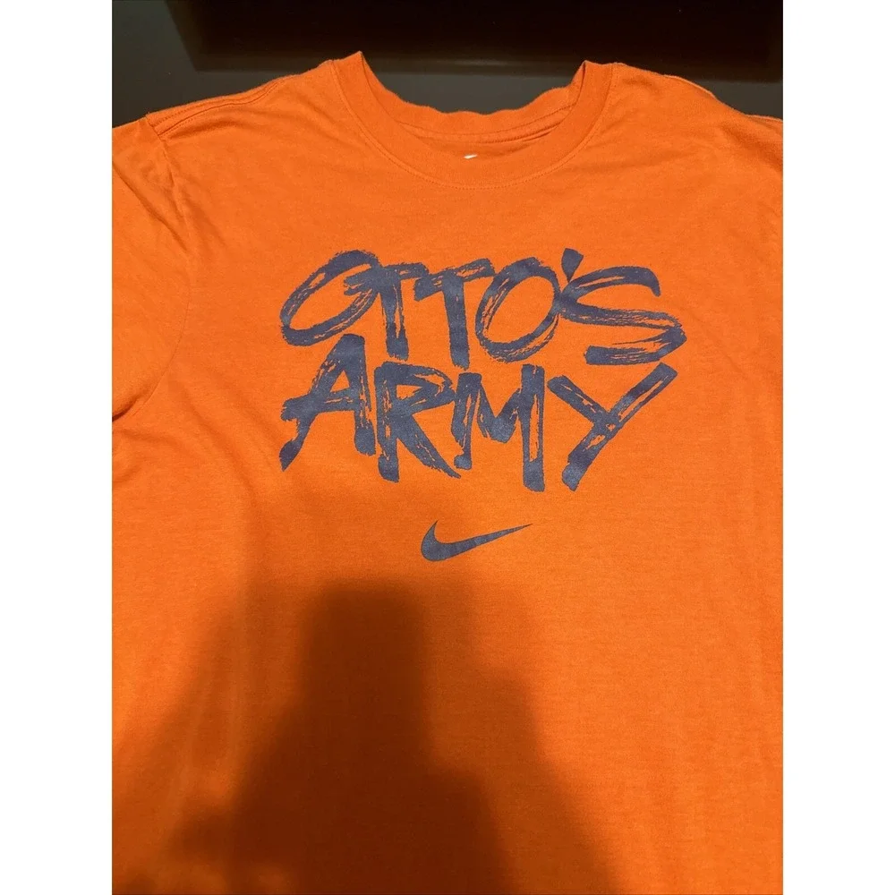 Otto's Army Nike Men's Small Orange Syracuse University Tshirt  Lot 10018 - Picture 2 of 5